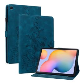 ART LILY Klapphülle für Samsung Galaxy Tab S6 Lite 2024 / S6 Lite 2022 / S6 Lite blau