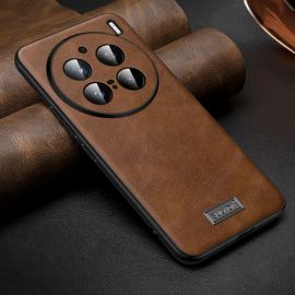 SULADA LEATHER Schutzhülle Vivo X200 Pro 5G braun