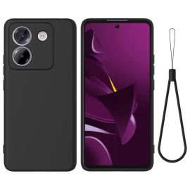 RUBBER Schutzhülle für Xiaomi Poco M7 Pro 5G schwarz