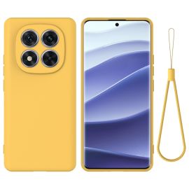 RUBBER Schutzhülle für Xiaomi Redmi Note 14 Pro 5G / Poco X7 gelb