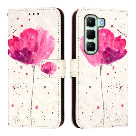 ART Brieftaschenhülle für Infinix Hot 50 FLOWER