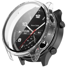 PC FULL COVER Kunststoffabdeckung mit Glas für OnePlus Watch 2R transparent