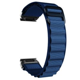 PROTEMIO Alpenzug QuickFit Armband für Garmin - Breite 22mm blau