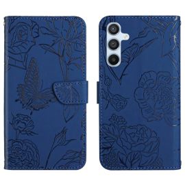 ART BLOSSOM Wallet Case für Samsung Galaxy A16 / A16 5G blau