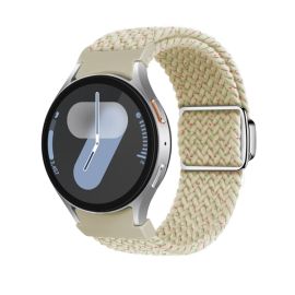 GEFLOCHTENES Nylonband für Samsung Galaxy Watch 7 (40 / 44 mm) COLORFUL STARLIGHT