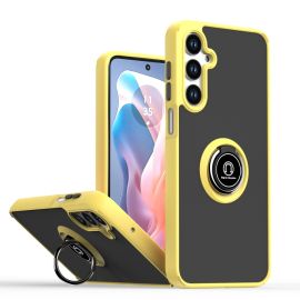 SHADOW Schutzhülle mit Halterung Samsung Galaxy A16 / A16 5G gelb