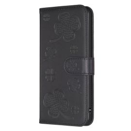 ART CLOVER Wallet Case für Xiaomi Redmi 14C / Poco C75 schwarz