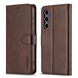 IMEEKE Wallet Cover für Samsung Galaxy A16 / A16 5G dunkelbraun