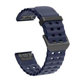OCEAN Universal QuickFit Armband für Garmin – Breite 22 mm Dunkelblau
