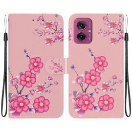 ART Geldbörsenhülle für Motorola Moto G55 5G CHERRY BLOSSOM