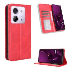 BUSINESS Wallet Case für Xiaomi Poco M7 Pro 5G rot