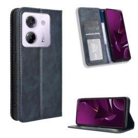 BUSINESS Wallet Case für Xiaomi Poco M7 Pro 5G blau