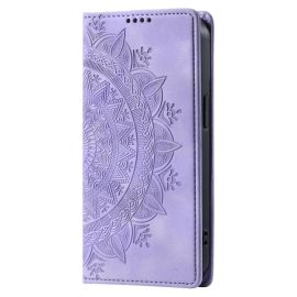 ART MANDALA Wallet Cover für Motorola Moto G05 / Moto E15 lila