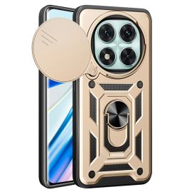 RING KAMERA-Abdeckung mit Halterung für Xiaomi Redmi Note 14 Pro 5G / Poco X7 gold