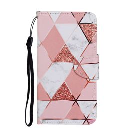 ART Brieftaschen-Hülle für Samsung Galaxy A06 PINK MARBLE