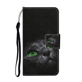 ART Brieftaschen-Hülle für Samsung Galaxy A06 BLACK CAT