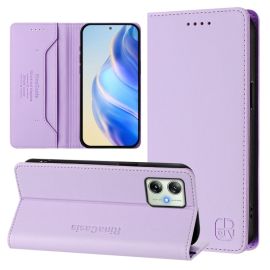 RINA Klapphülle für Motorola Moto G54 / G54 Power Edition 5G hellviolett