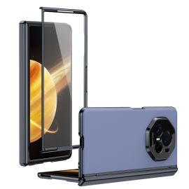 FROSTED AG Schutzhülle mit integriertem Glas für Honor Magic V3 dunkelblau