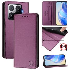 RINA Klapphülle für Xiaomi 15T Pro dunkelviolett