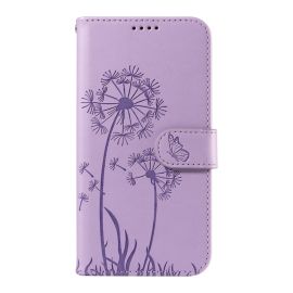 ART DANDELION Brieftaschenetui für Honor Magic7 Pro 5G lila