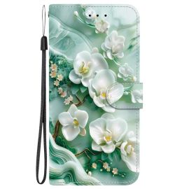 ART Geldbörsenhülle für Infinix Hot 50 5G JADE FLOWERS