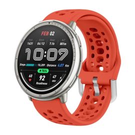 HOLE Silikonarmband für Amazfit Active 2 rot