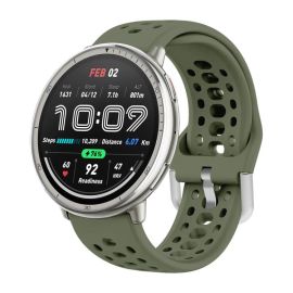HOLE Silikonarmband für Amazfit Active 2 dunkelgrün