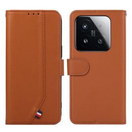 ABEEL DELICATE Brieftaschen-Hülle Xiaomi 15T braun