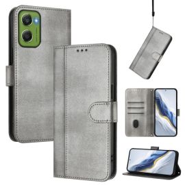 LINEAR Wallet Case für Motorola Moto G06 / G06 Power Grau