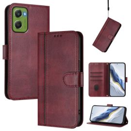 LINEAR Wallet Case für Motorola Moto G06 / G06 Power Bordeaux