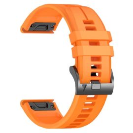 SILICONE Ersatzarmband QuickFit für Garmin - Breite 22mm orange