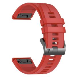 SILICONE Ersatzarmband QuickFit für Garmin - Breite 22mm rot