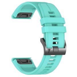 SILICONE Wechselarmband QuickFit für Garmin - Breite 22mm mintgrün