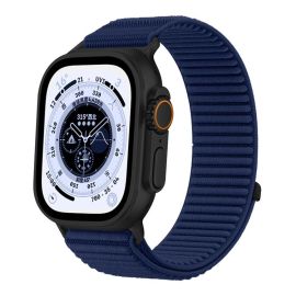 xDfind NYLON Wechselarmband für Apple Watch 44 / 45 / 46 / 49mm dunkelblau
