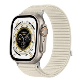 xDfind NYLON Wechselarmband für Apple Watch 44 / 45 / 46 / 49mm STARLIGHT