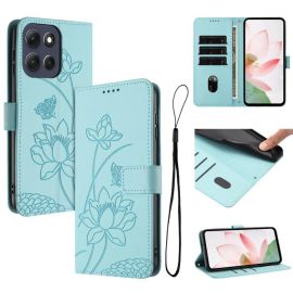 ART LOTUS Wallet Case für Motorola Moto G86 Power 5G hellgrün