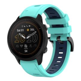 SPORTY Wechsel-Silikonarmband Garmin Forerunner 955 MINT-BLUE