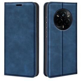 MAGNETIC Klappdeckel für Realme 14 Pro 5G blau