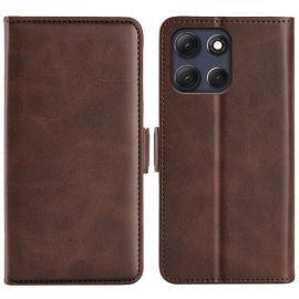 SIDE Wallet Case für Motorola Moto G86 Power 5G dunkelbraun