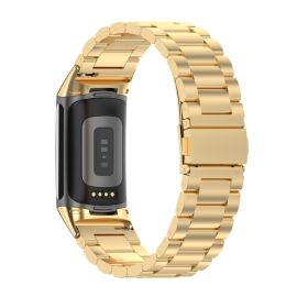 CLASSIC Metallarmband für Fitbit Charge 6 Gold