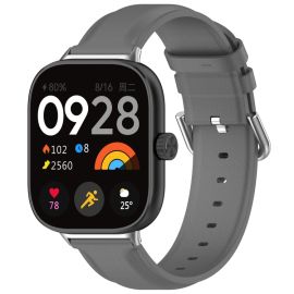 LEATHER Lederarmband für Xiaomi Redmi Watch 5 grau