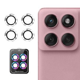 ENKAY ALU Glas für Kamera Motorola Edge 60 / Edge 60 Fusion SILVER