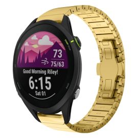 CLASSIC Metallarmband für Garmin Forerunner 255 Music Gold