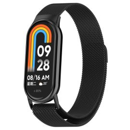 MILANESE Metallarmband für Xiaomi Smart Band 10 / 9 / 8 schwarz