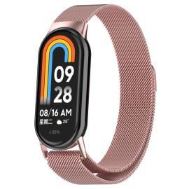 MILANESE Metallarmband für Xiaomi Smart Band 10 / 9 / 8 rosa
