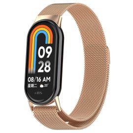 MILANESE Metallarmband für Xiaomi Smart Band 10 / 9 / 8 Roségold