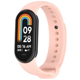 SILICONE Austauschbares Armband für Xiaomi Smart Band 9 rosa