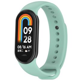 SILICONE Austauschbares Armband für Xiaomi Smart Band 9 hellgrün