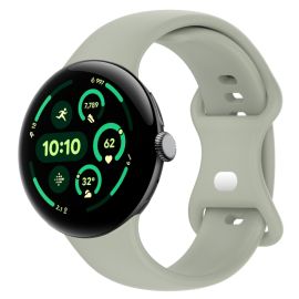 BUTTERFLY Wechselarmband für Google Pixel Watch 3 41mm / Pixel Watch 4 41mm grau-grün