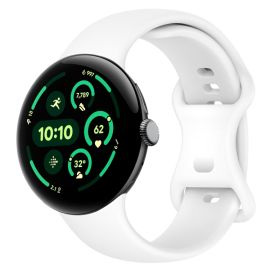 BUTTERFLY Wechselarmband für Google Pixel Watch 3 41mm / Pixel Watch 4 41mm weiß